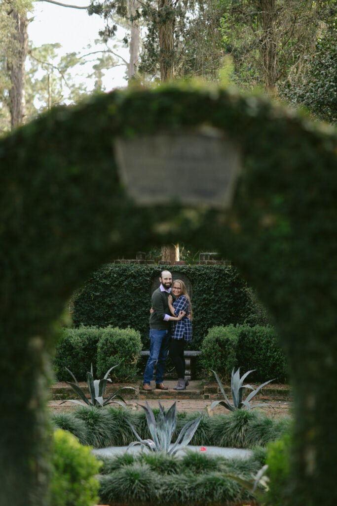 Garden Engagement Portraits