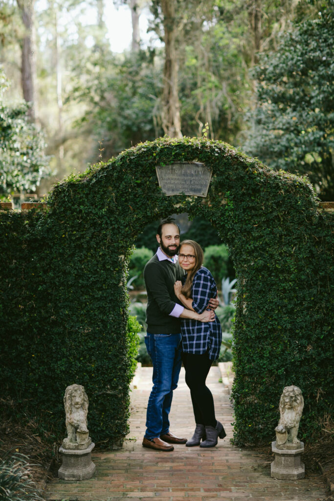 Garden Engagement Portraits