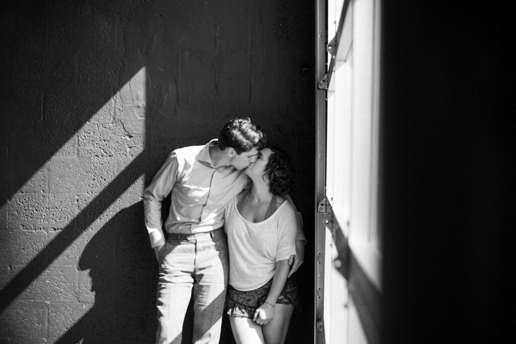 Downtown Saratoga Springs Engagement Session