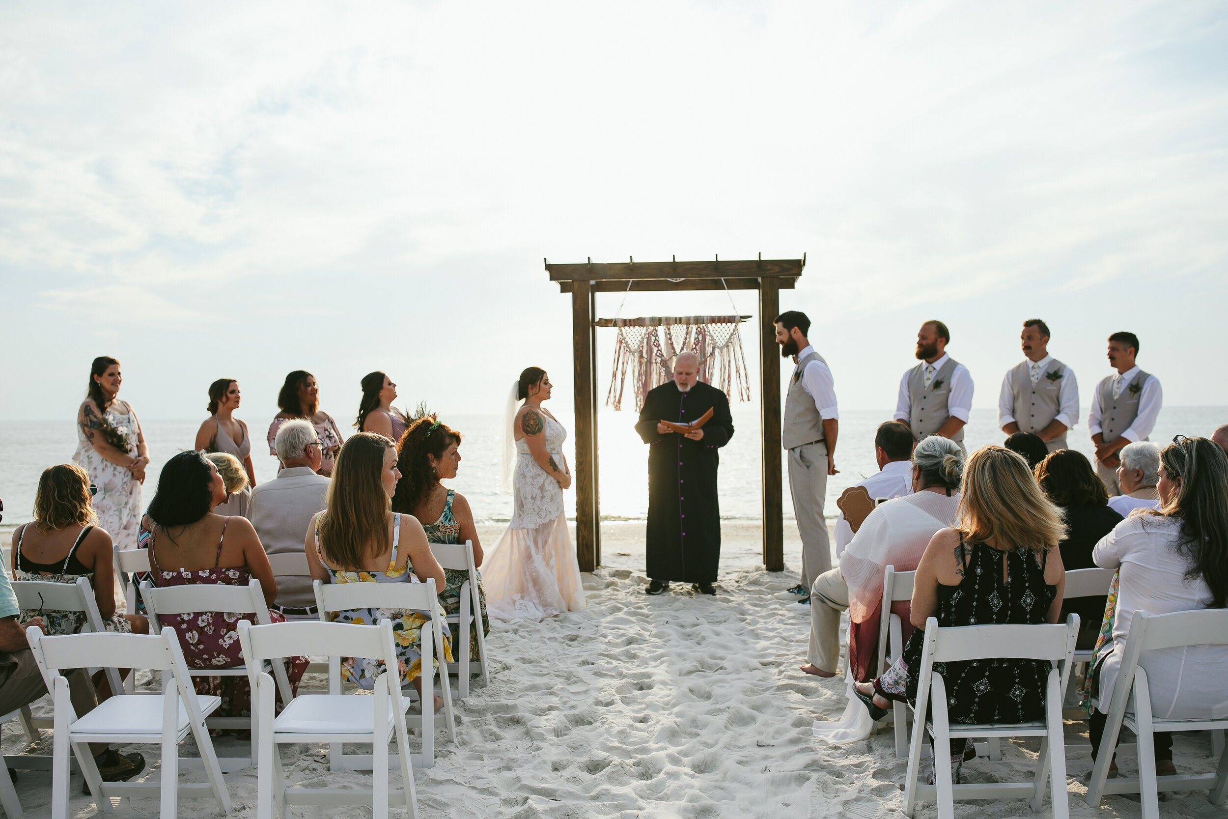 Beach-Wedding-Ceremony-Port-St-Joe-Florida-Tiny-House-Photo