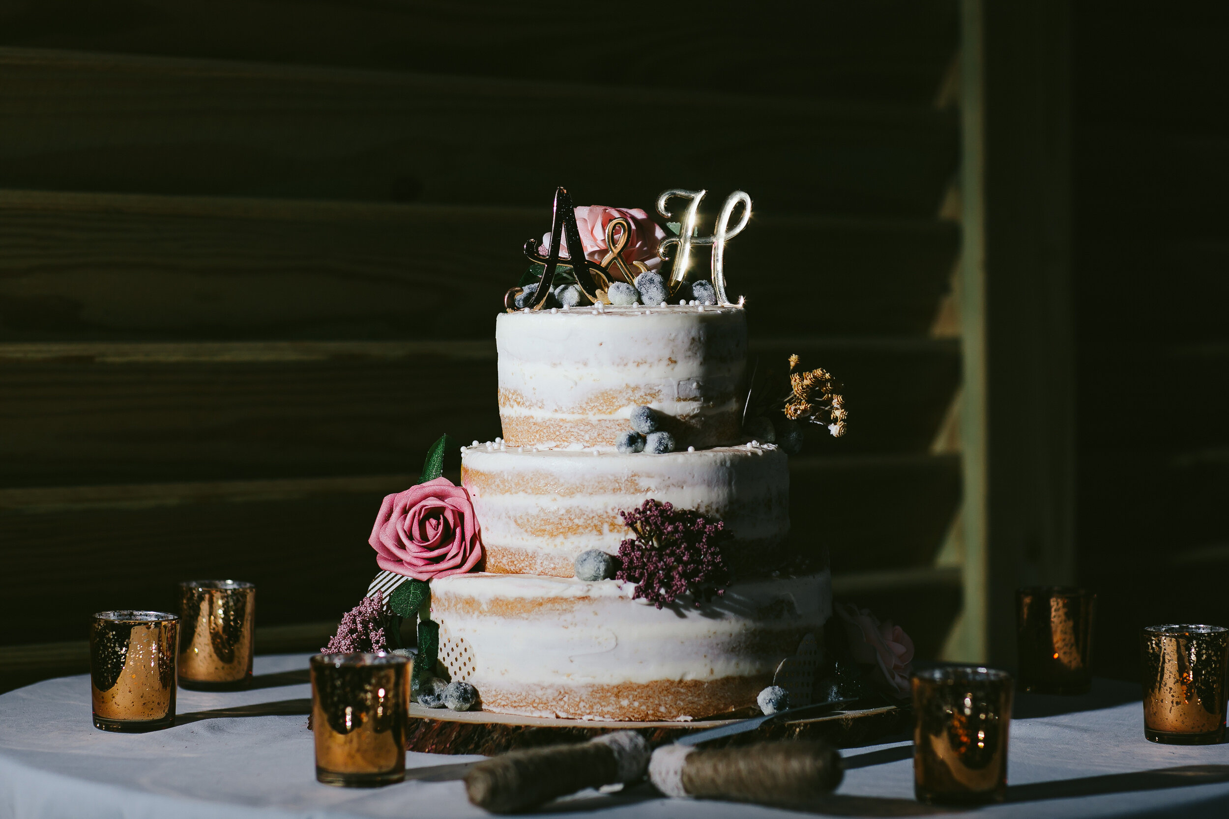Homemade-Wedding-Cake-Backyard-Beach-Wedding-Port-St-Joe-Florida