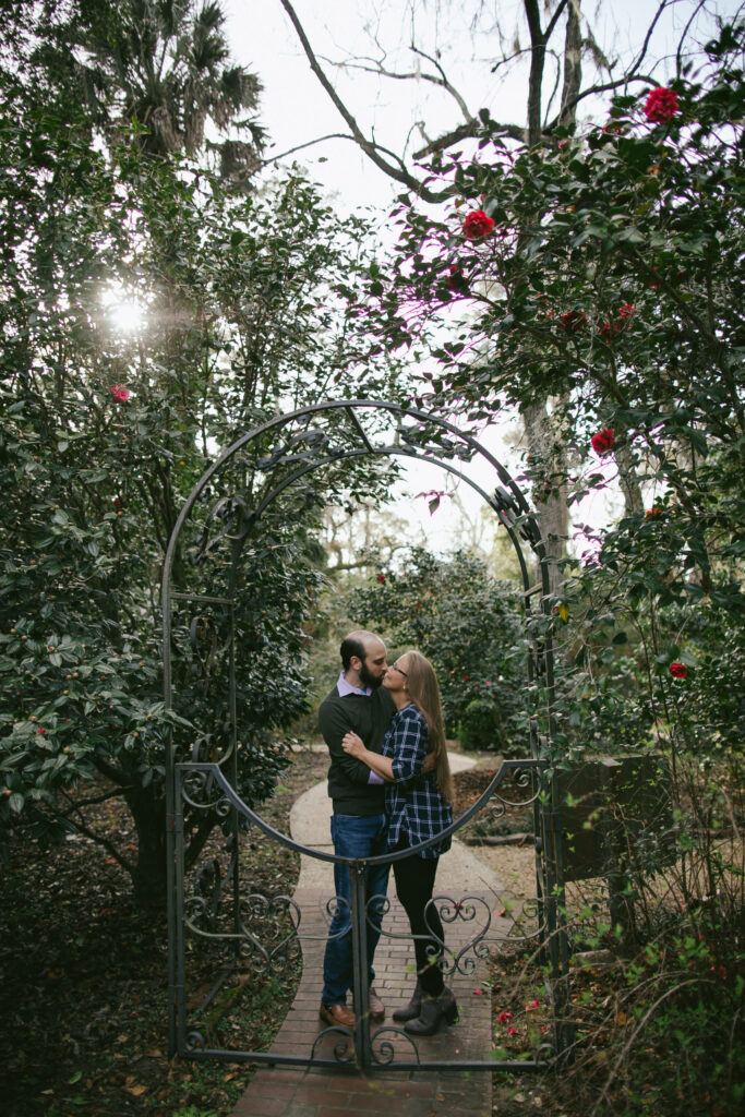 Garden Engagement Portraits