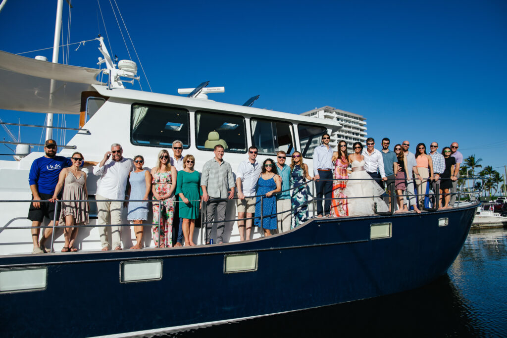 Intimate Yacht Wedding Ft Lauderdale