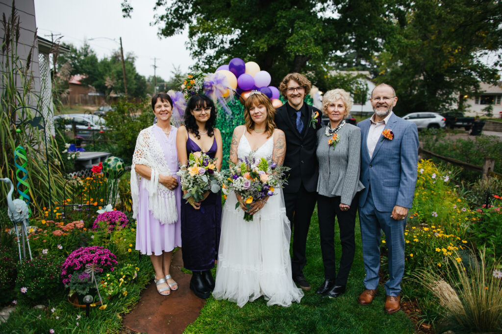 Intimate Garden Wedding in Colorado Springs