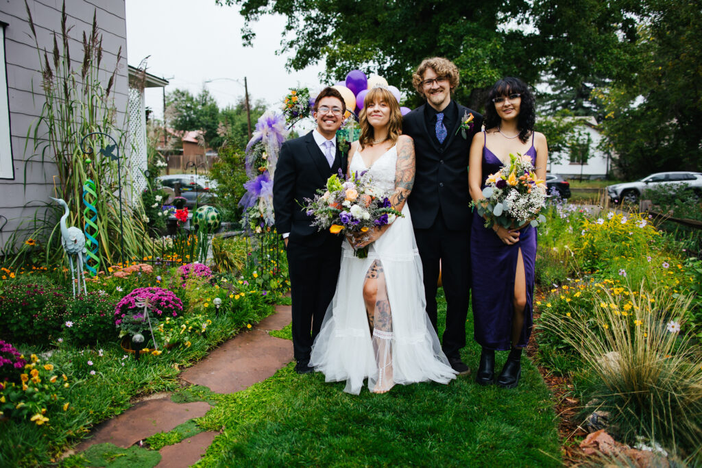 Family Portrait Colorado Springs Intimate Wedding