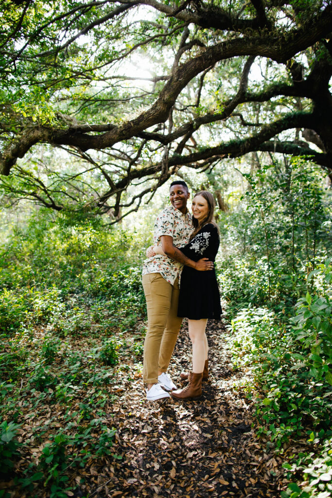 Engagement Portraits in Nature South Florida Lesbian Couple
