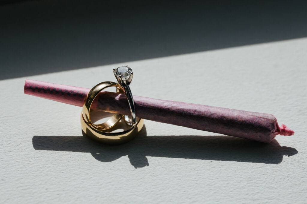 Wedding Rings and Joint for 420 Elopement in Miami Beach