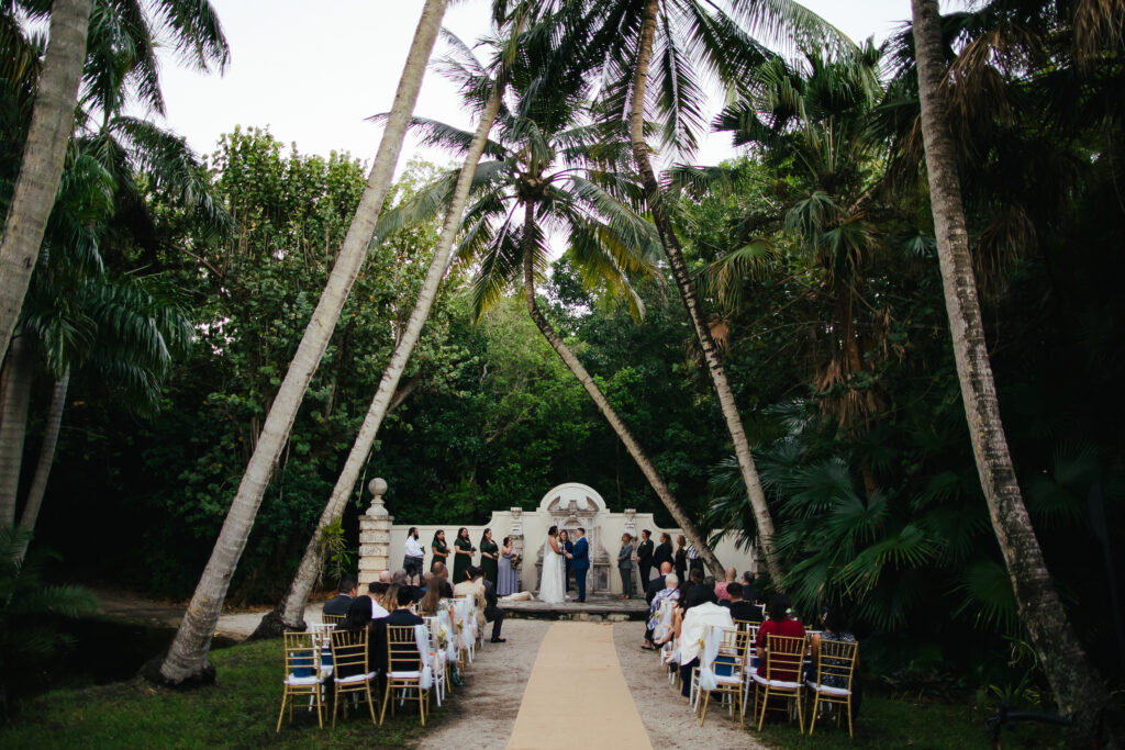 Bonnet House Wedding Ceremony