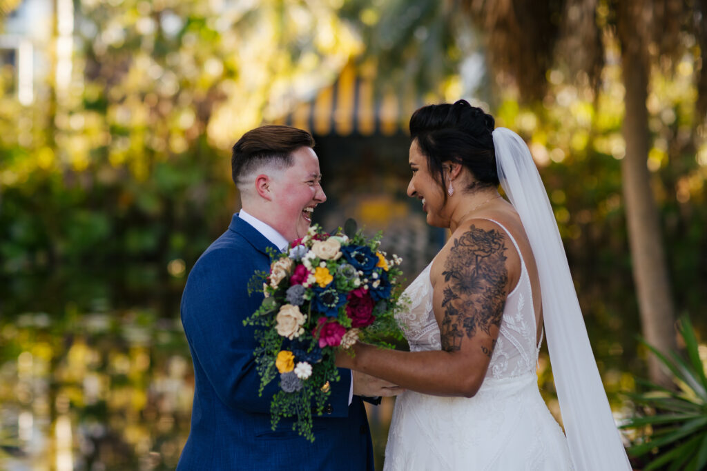 LGBTQ+ Wedding First Look