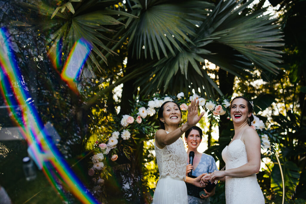 LGBTQ+ Wedding Ceremony Colab Farms