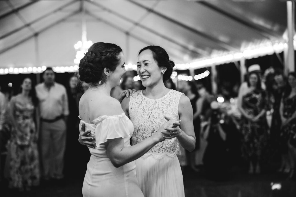 First Dance LGBTQ+ Wedding Colab Farms