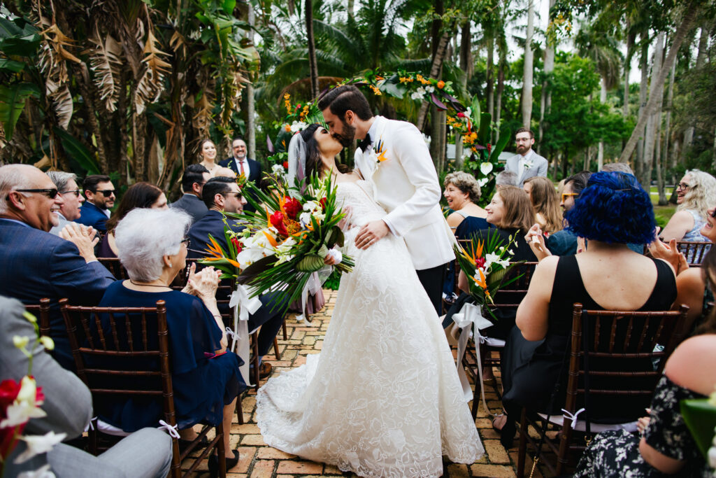 Tropical Destination Wedding Ceremony in Florida