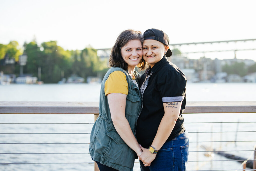 Lesbian Engagement Session Seattle