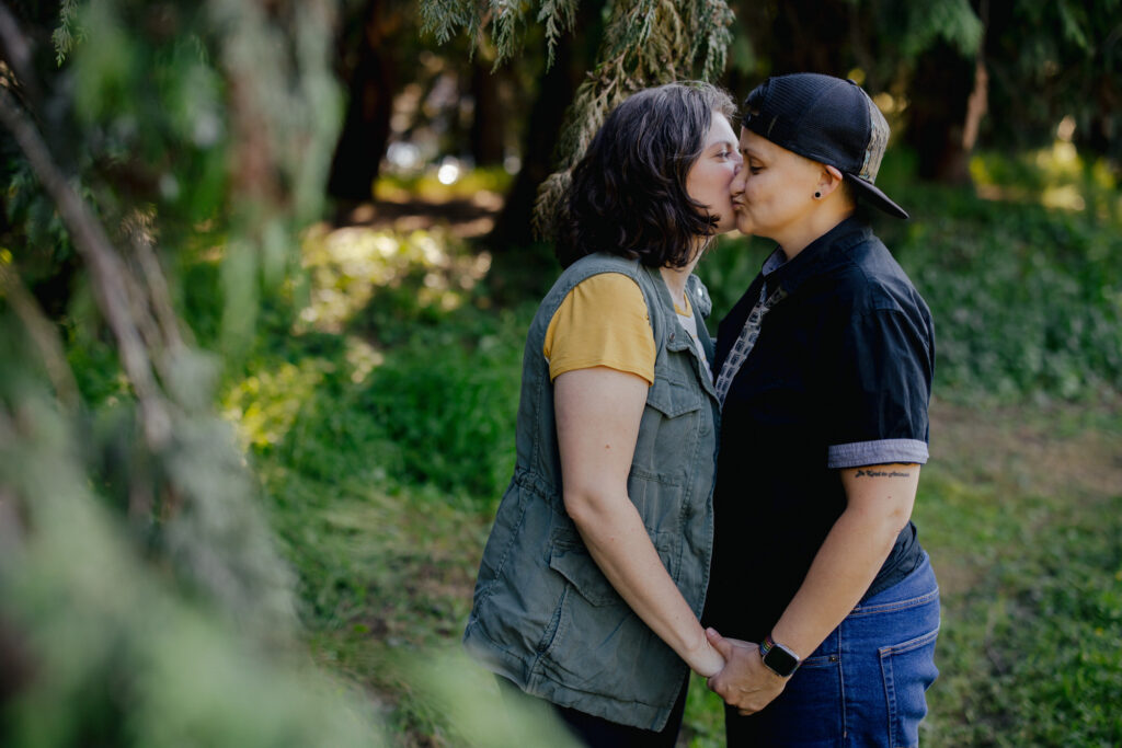 Queer Photographer Engagement Session