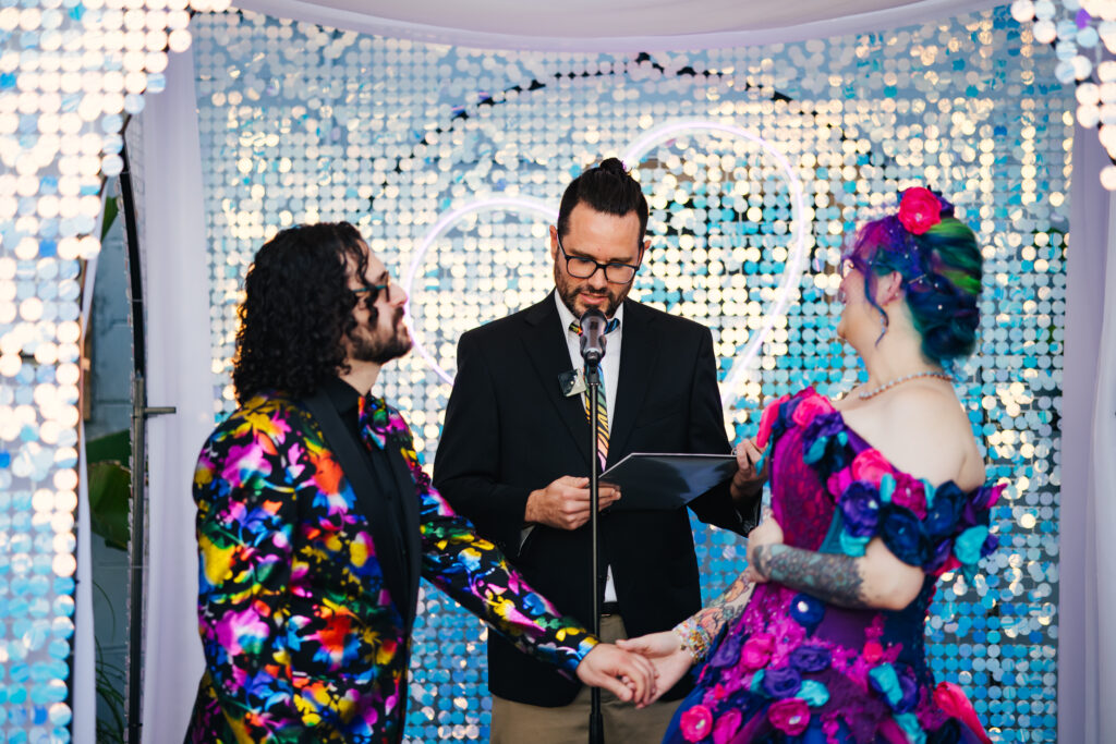Quirky Alternative Colorful Wedding in St Pete