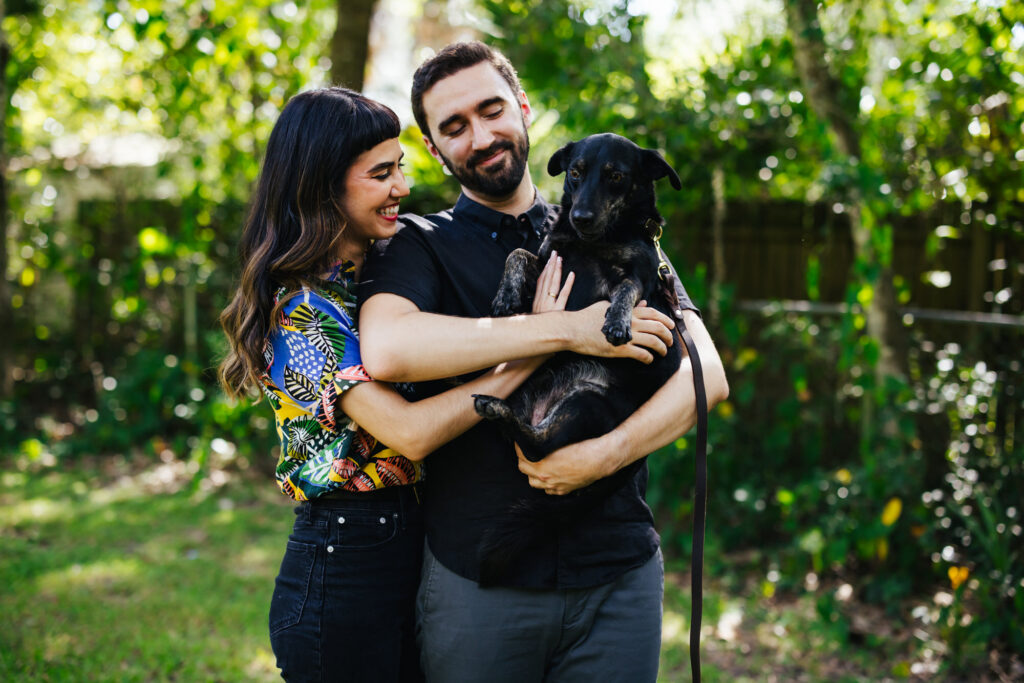 Engagement Session with Pets Gainesville