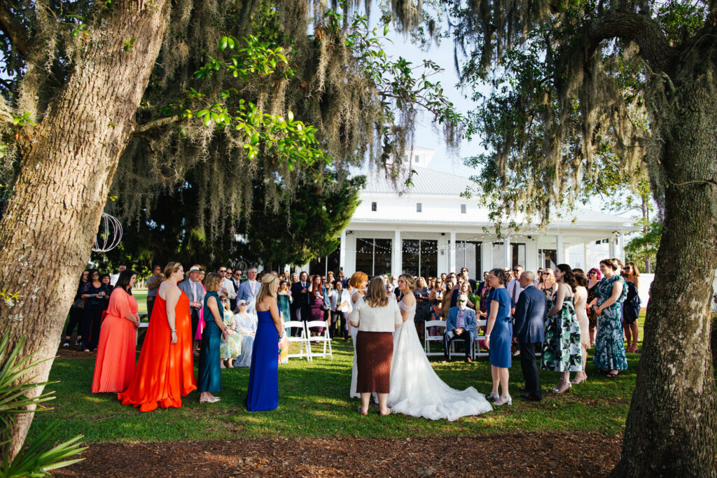 Garden Wedding at Coastal Arts Center in Orange Beach Alabama