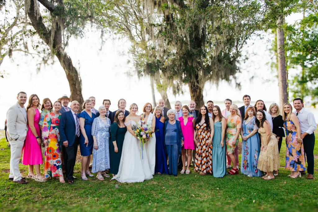 Family Portrait Alabama Destination LGBTQ+ Wedding