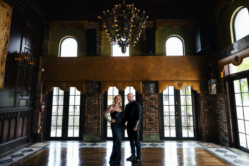 Gothic Witchy Couples Session Cruz Building Florida