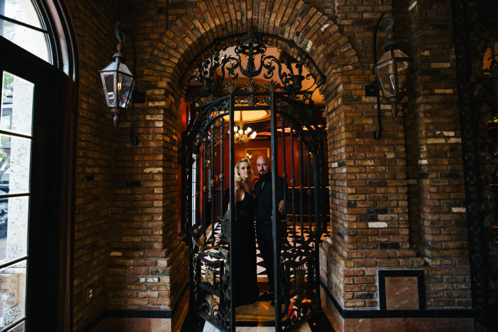 Gothic Witchy Couples Session Cruz Building Florida