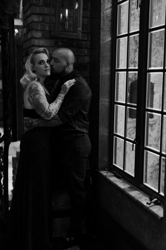 Gothic Witchy Couples Session Cruz Building Florida