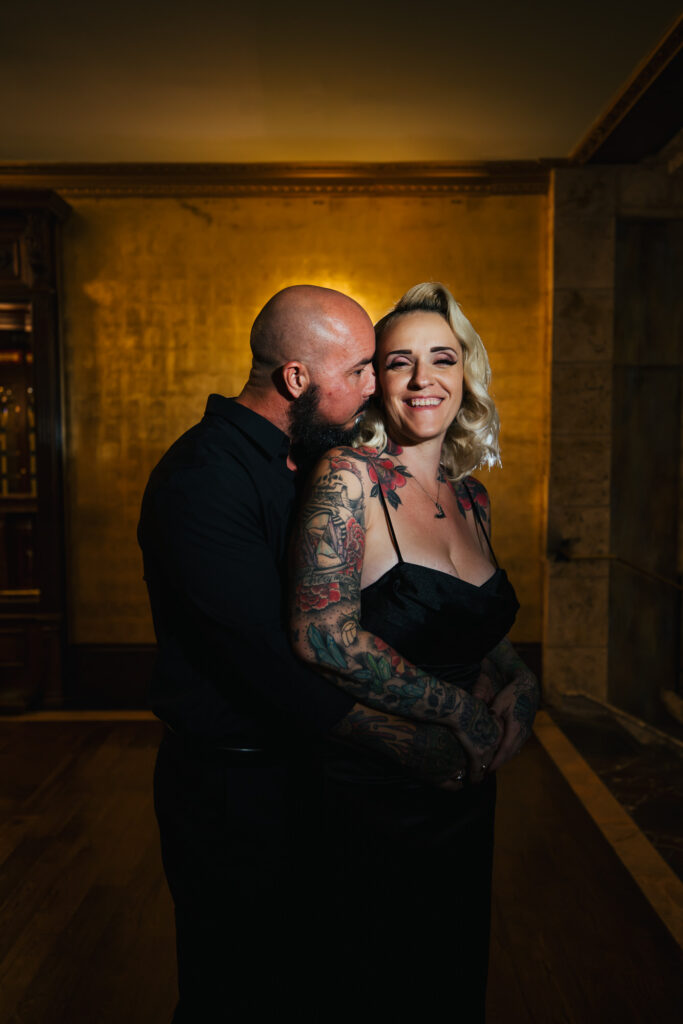 Gothic Witchy Couples Session Cruz Building Florida