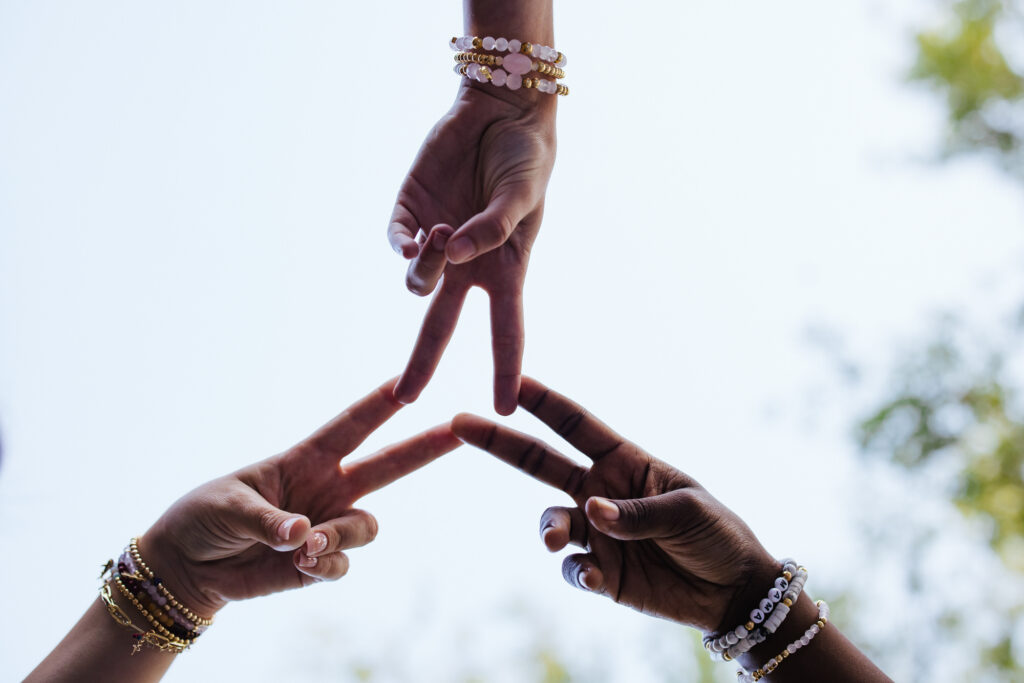 Models inhaling essential oils Boho, Witchy Model wearing jewelry for Dainty Grayce Branding Photos