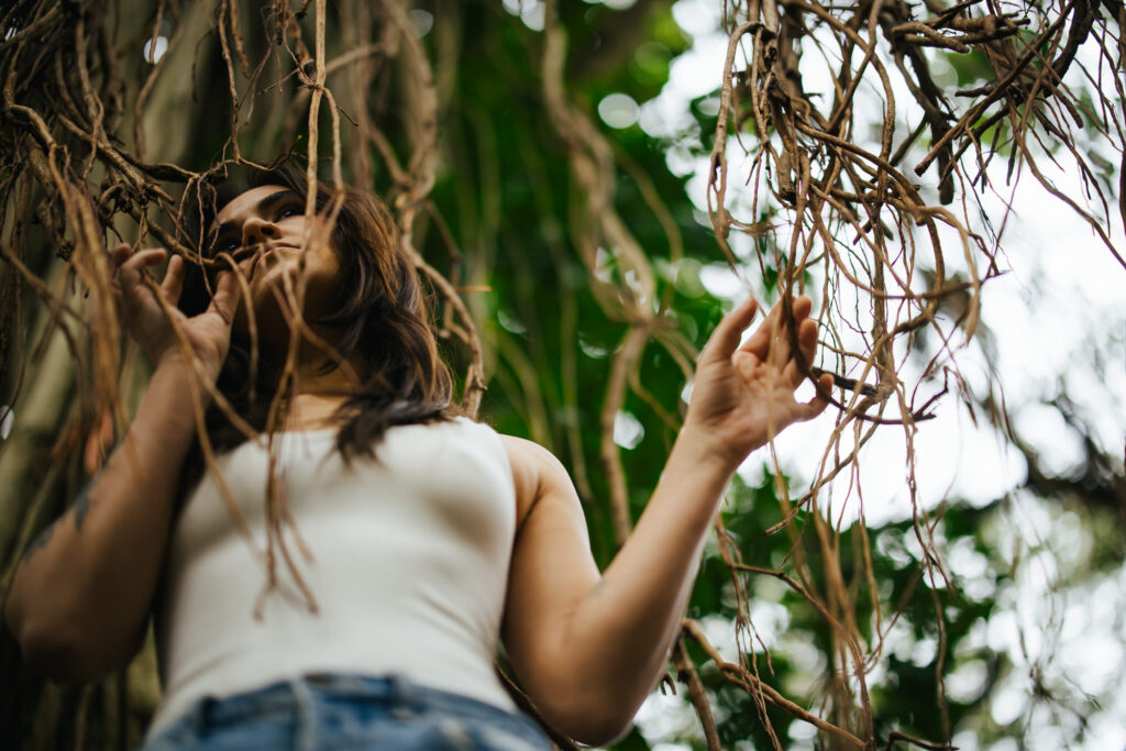 Creative Portrait Photography in Nature