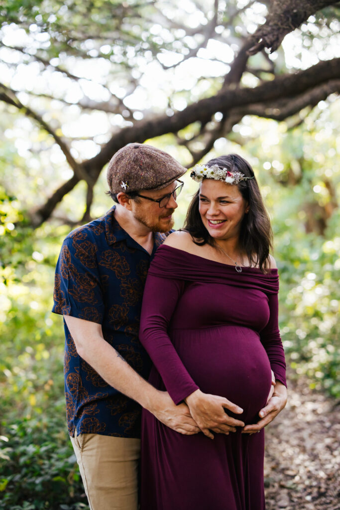 Pregnancy Portraits in Florida Nature