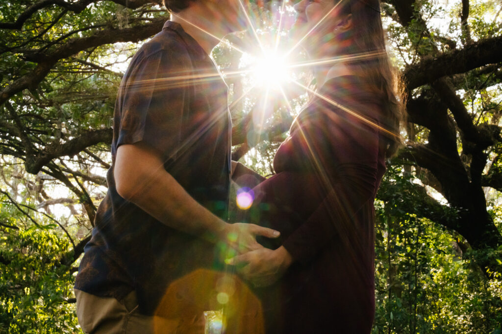 Pregnancy Portraits in Florida Nature