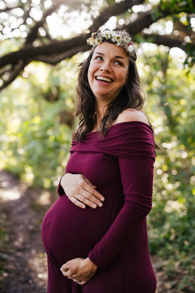 Pregnancy Portraits in Florida Nature