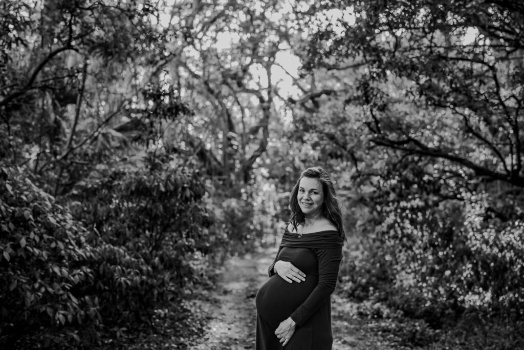 Pregnancy Portraits in Florida Nature