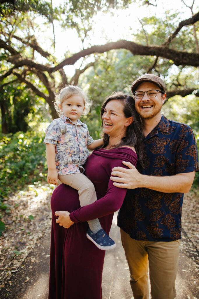 Pregnancy Portraits in Florida Nature