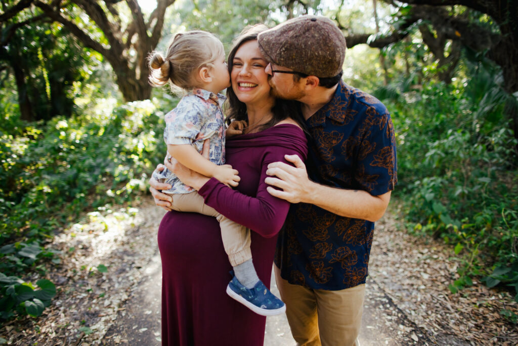 Pregnancy Portraits in Florida Nature