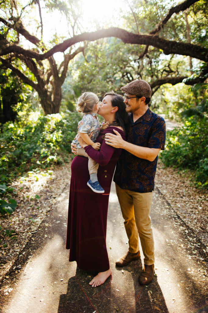 Pregnancy Portraits in Florida Nature