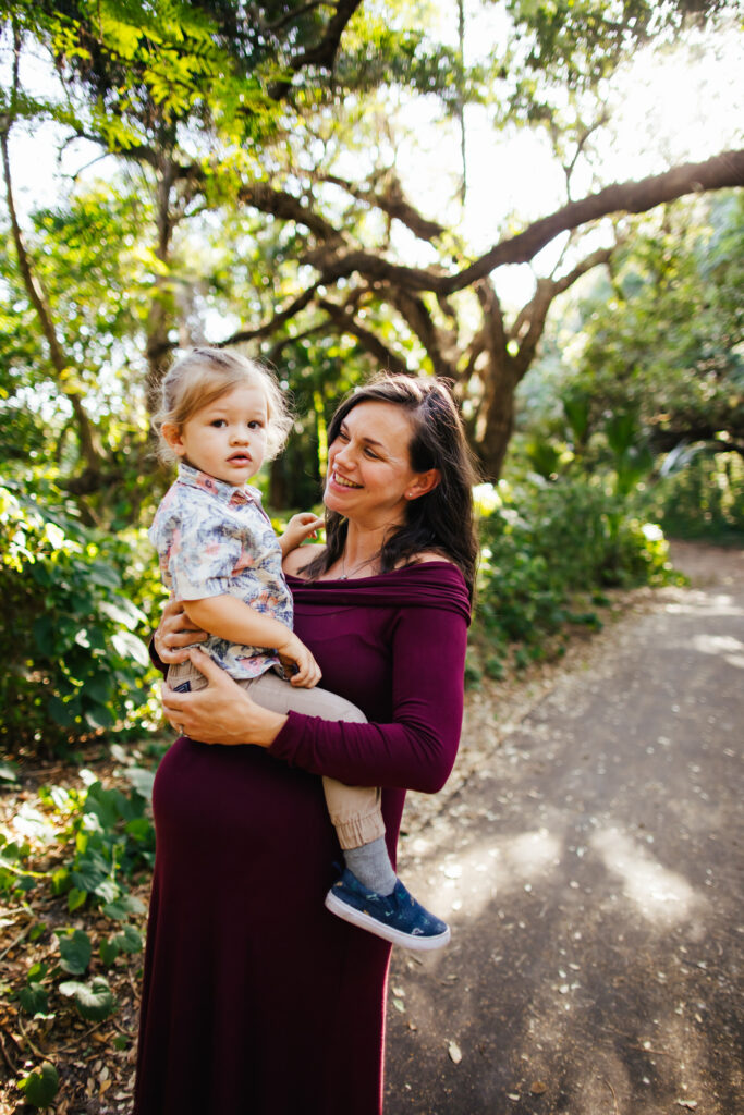 Pregnancy Portraits in Florida Nature