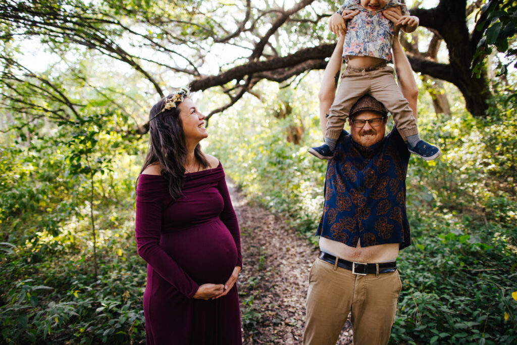 Pregnancy Portraits in Florida Nature