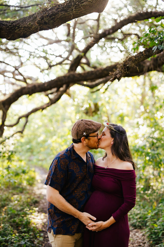 Pregnancy Portraits in Florida Nature