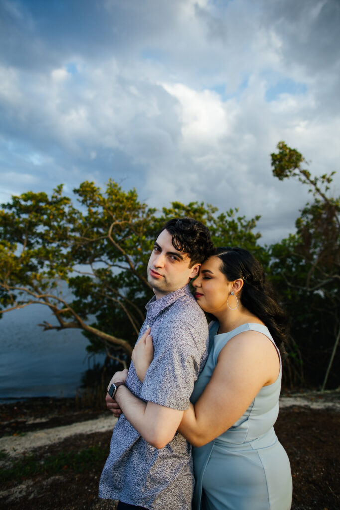 Stormy Weather Engagement Session in Vero Beach