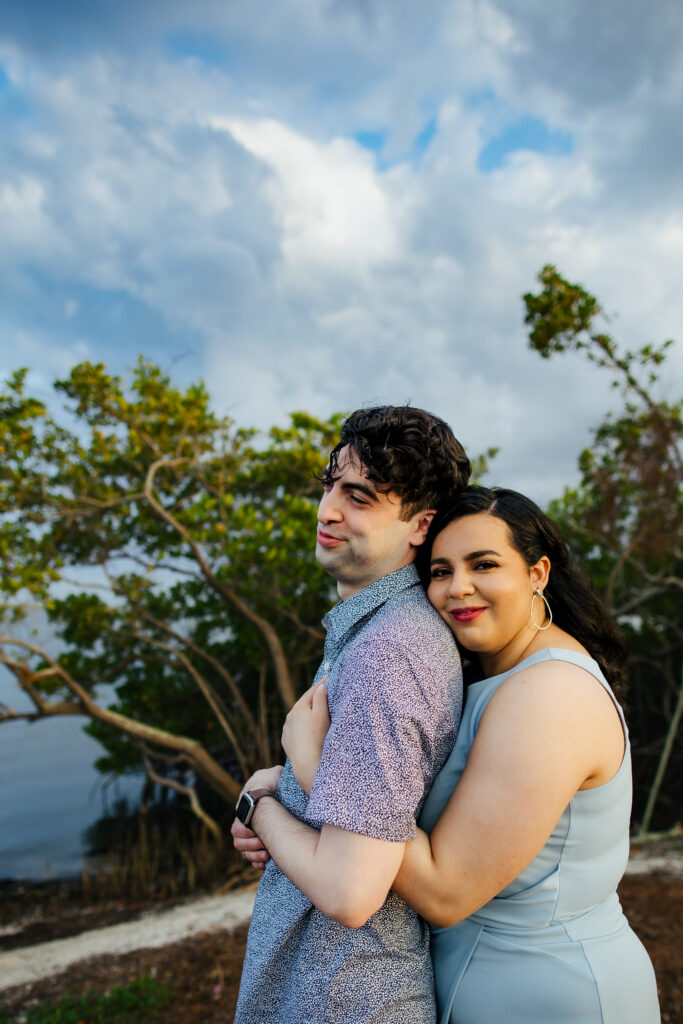 Stormy Weather Engagement Session in Vero Beach