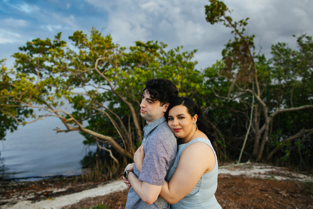 Stormy Weather Engagement Session in Vero Beach