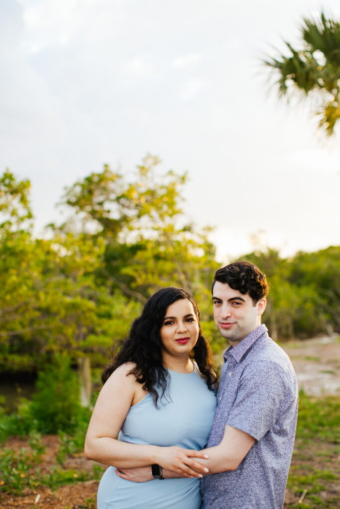 Stormy Weather Engagement Session in Vero Beach