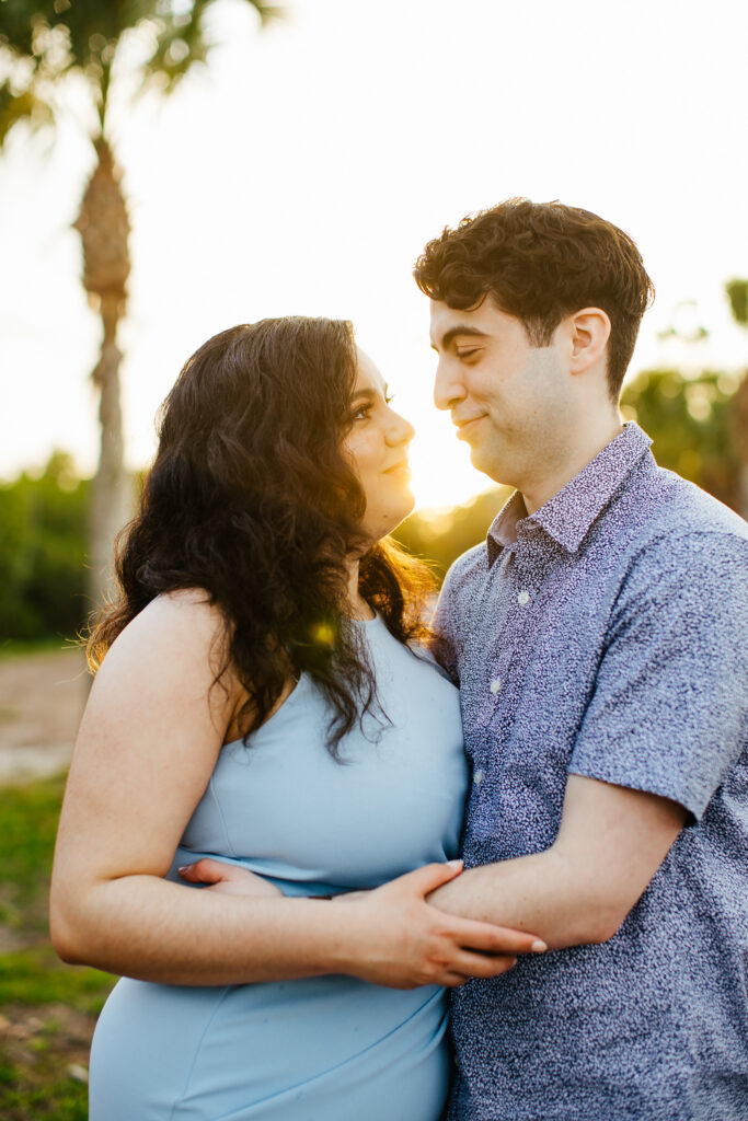 Stormy Weather Engagement Session in Vero Beach