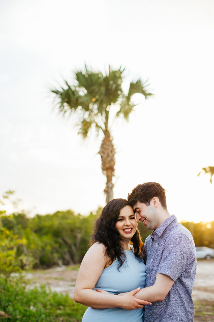 Stormy Weather Engagement Session in Vero Beach