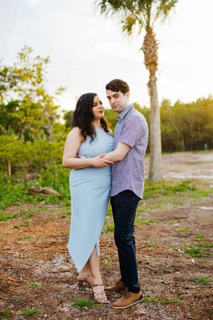 Stormy Weather Engagement Session in Vero Beach