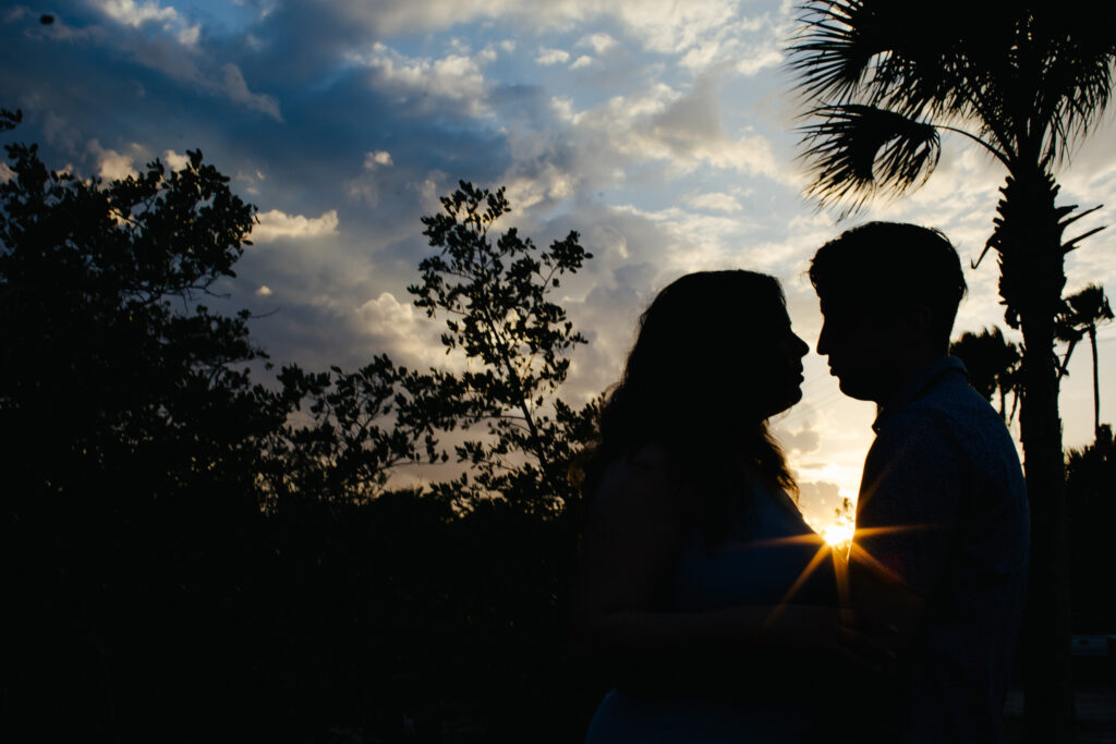 Stormy Weather Engagement Session in Vero Beach