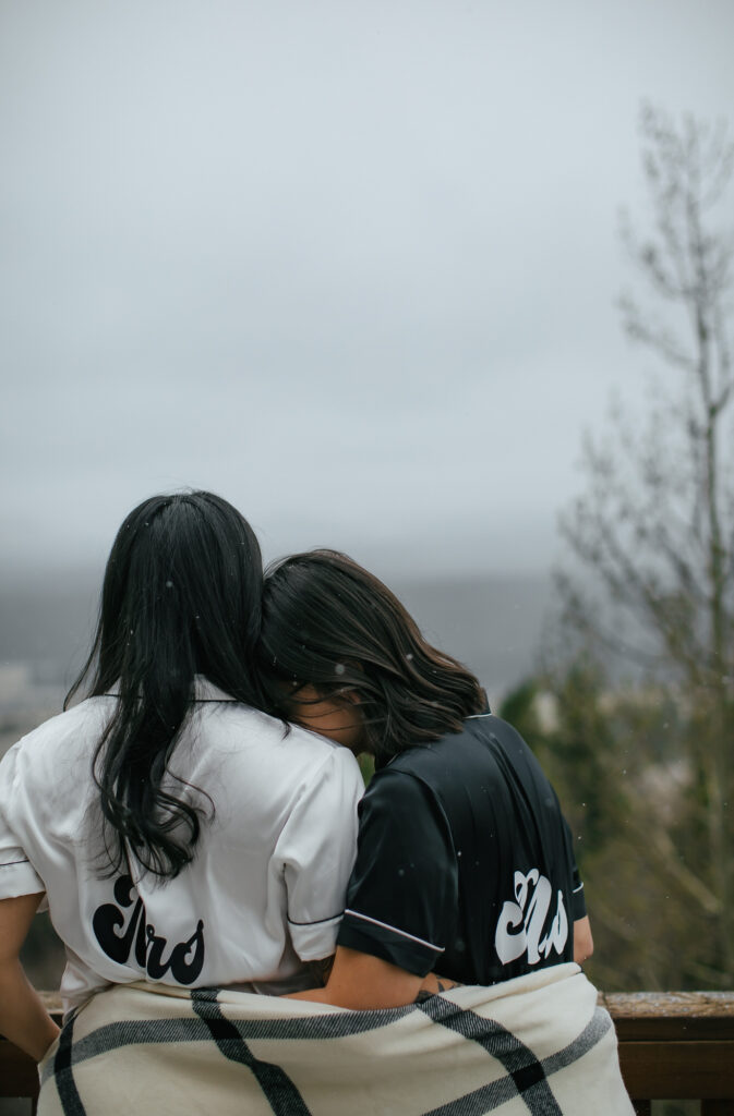 Snowy Colorado Mountain Elopement