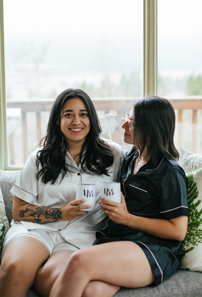 Snowy Colorado Mountain Elopement