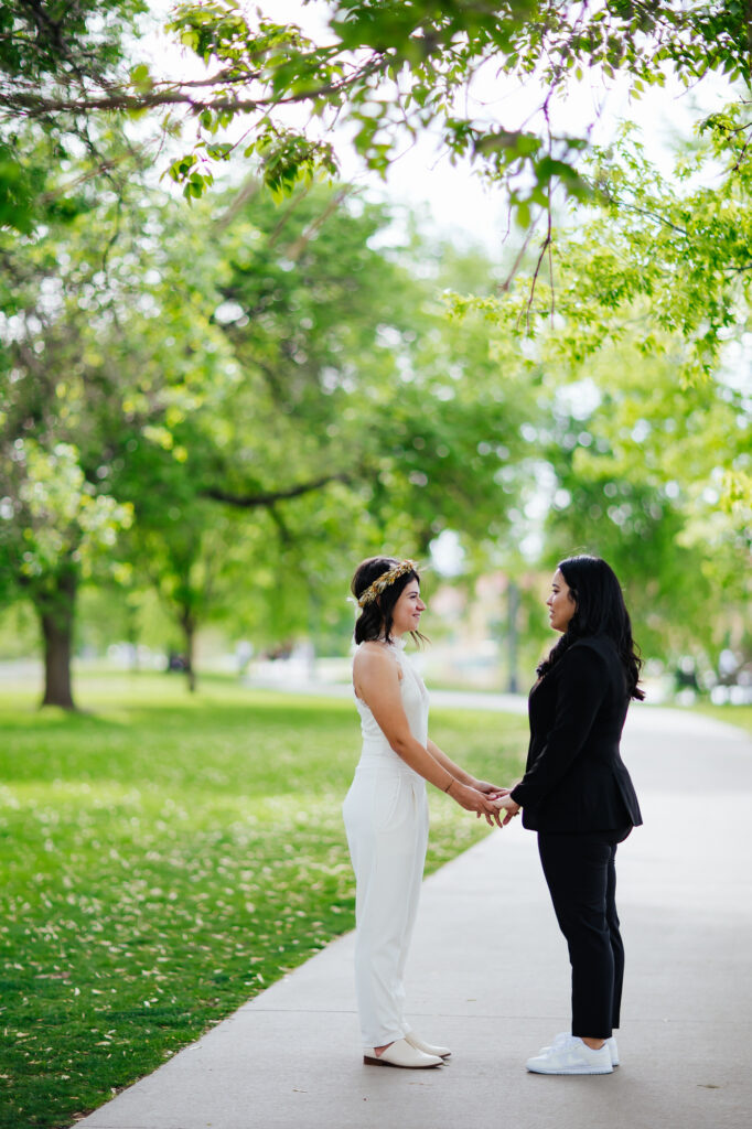 Denver Destination Elopement Queer Couple