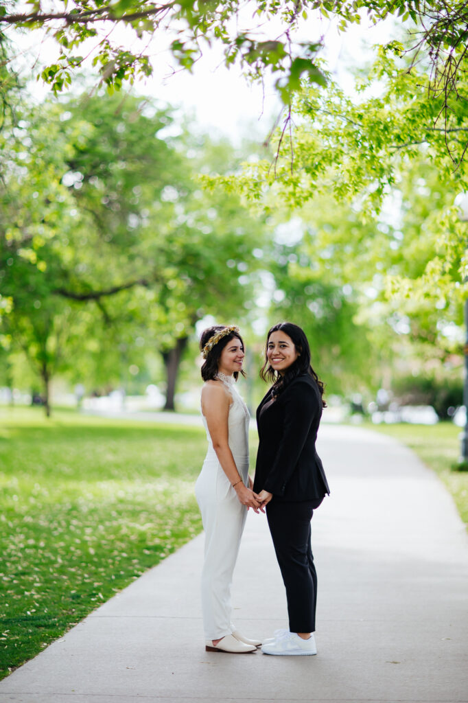 Denver Destination Elopement Queer Couple